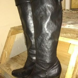 Liz Claiborne Flex Black Danbury Knee-High Boots
